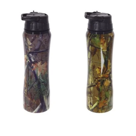 Бутылка для воды 700мл 27*7,5см металл ПИКНИК 2 вида (60)