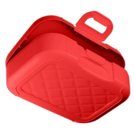 Набор с декором: стакан с крышкой 420мл + ланч-бокс 850мл пластик ИГРУШКИ красный (20) 223137106/03