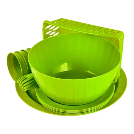 Набор для пикника Bono на 5 персон пластик оливковая роща