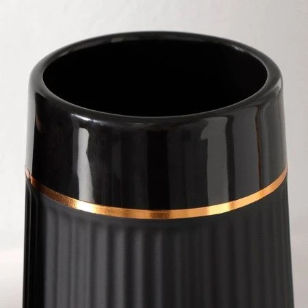 Набор для ванной Grace 3 предмета (дозатор для мыла, стакан, мыльницы), цвет черный   7500327