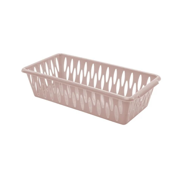 Корзинка 19,5*10*5см пластик Light XS бежевый топаз (50)