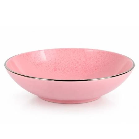 Тарелка глубокая 20см 800мл керамика ELIT PINK 19S508-8BOWL (36)