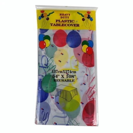 Скатерть 137х274см одноразовая ПРАЗДНИК, 0,03мк JC-5152 (144)