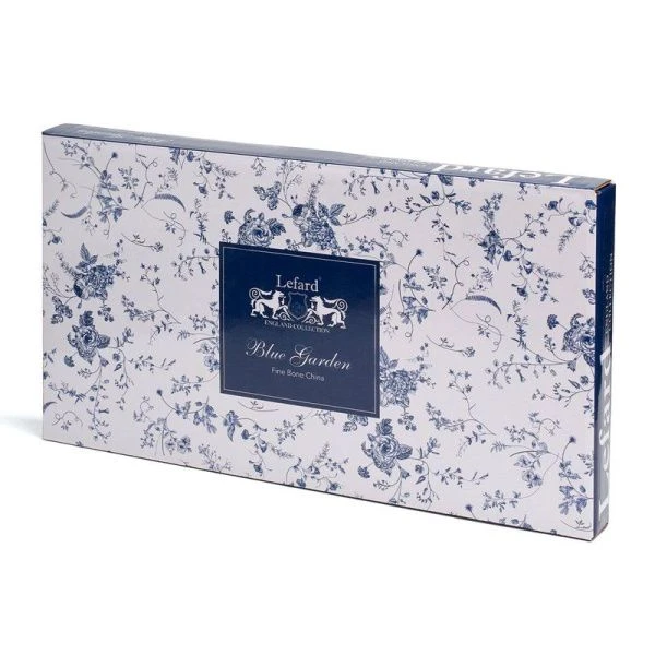 Блюдо 35,5*19*2,5см фарфор Blue Garden овальное (12)