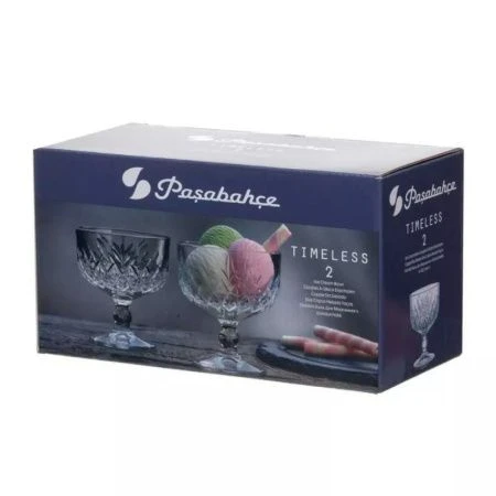 Креманки набор 2шт 275мл стекло ТАЙМЛЕСС (12)