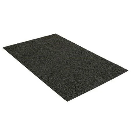 Коврик придверный полиэстер/резина 40*60см грязезащитный SHAHINTEX STRONG GRASS антрацитовый 03 (30)