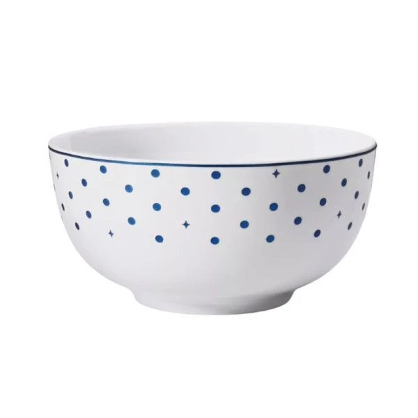 Пиала 600мл 14см фарфор Teatro синий TET-26-B