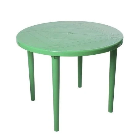 Стол круглый d910мм пластик зеленый (1)