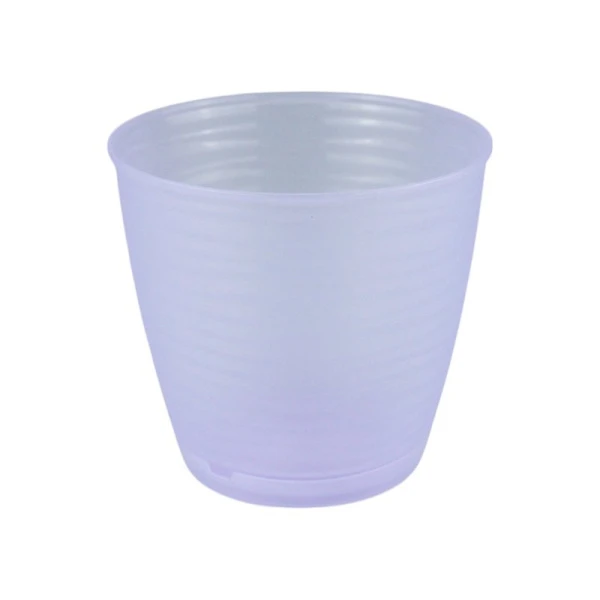 Горшок для орхидей 1,5л D146мм пластик Saffron с поддоном сиреневый (24) 223605041/01