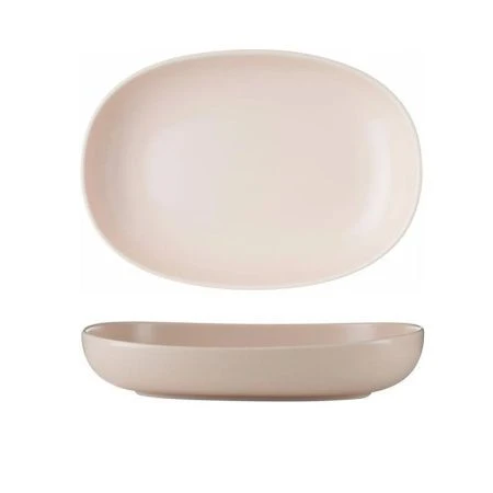 Блюдо сервировочное 26*18см керамика BILLIBARRI LESS MATT APRICOT (6)