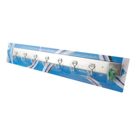 Планка 8 крючков металл  48,5*4см JC-1684 (96)