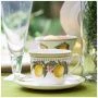 Чайный набор 2пр фарфор ЛИМОНЫ на 1 персону 450мл (24)