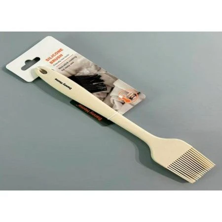 Кисточка кулинарная 25см силикон Kitchen Pro DH3594-WHITE/JC-18329 (12/96)