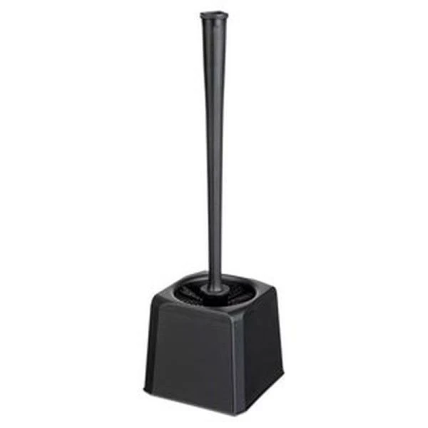 Ершик туалетный 11,5*11,5*38,50см пластик SCANDI с антискользящим основанием черный (6)