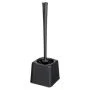 Ершик туалетный 11,5*11,5*38,50см пластик SCANDI с антискользящим основанием черный (6)