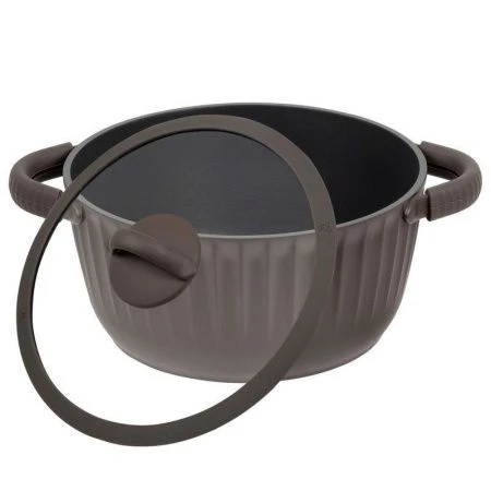 Кастрюля  4,6л h11,9см алюминий АП ASCELLA со стекл.крышкой 24см (6)