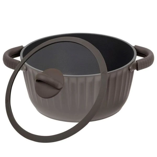 Кастрюля  4,6л h11,9см алюминий АП ASCELLA со стекл.крышкой 24см (6)