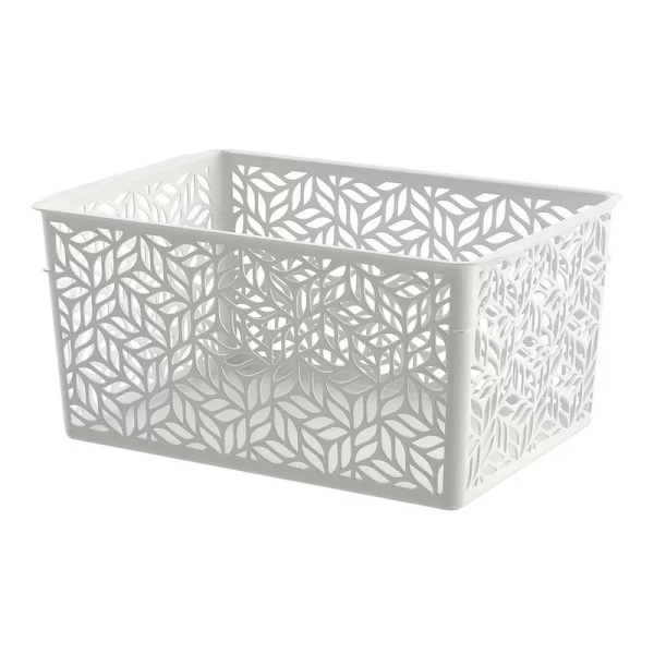 Корзина для хранения 3,2л 230*160*110мм пластик Linden светло-серая (20) 221313221/03