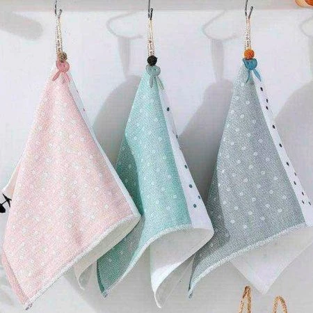 Полотенце кухонное махровое 25*50см Горох