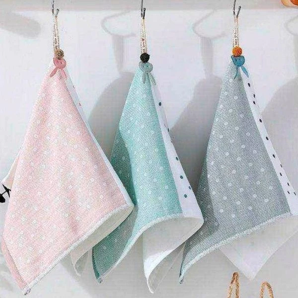 Полотенце кухонное махровое 25*50см Горох