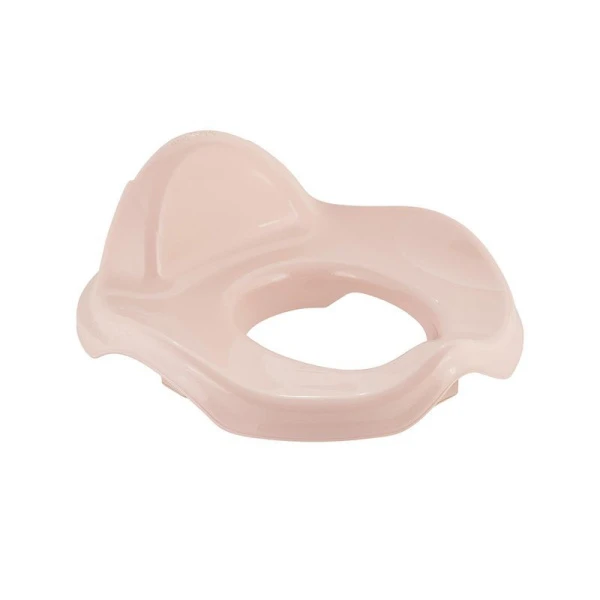 Накладка на унитаз детская 395*335*145мм пластик Lalababy Follow Me розовый зефир (6)