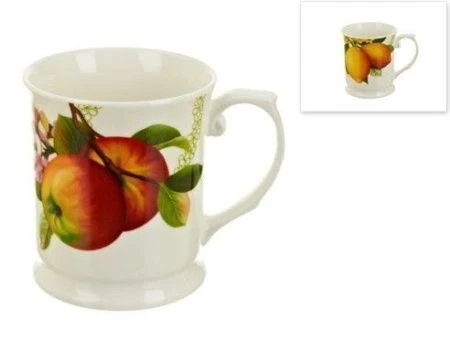 Кружка 400мл фарфор СПЕЛЫЙ ФРУКТ (36)