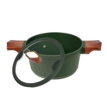 Кастрюля 2,6л h10,5см алюминий АП SADR со стекл.крышкой 20см (6)