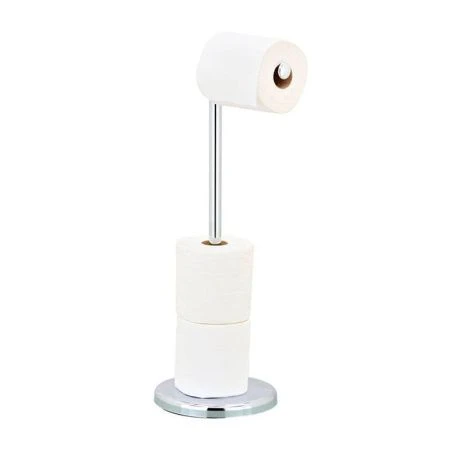 Держатель для туалетной бумаги напольный на 4+1 рулона 19*55*см хром.сталь Chelsea (6)