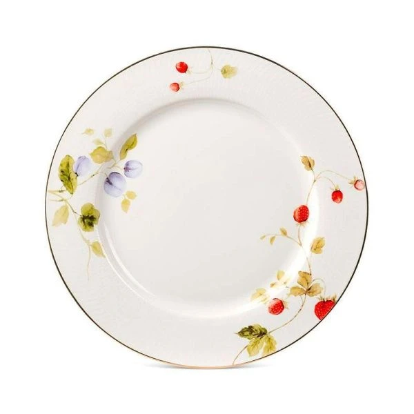 Тарелка мелкая 27см фарфор BERRIES обеденная TDP600 (24) ВЫВОД
