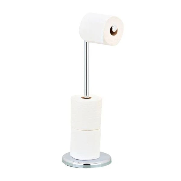 Держатель для туалетной бумаги напольный на 4+1 рулона 19*55*см хром.сталь Chelsea (6)