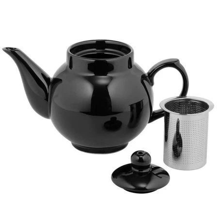 Самовар электрический 2100Вт черный 4л поддерж. t+LED индикатор, керам.чайник СТ-0091 B (2)