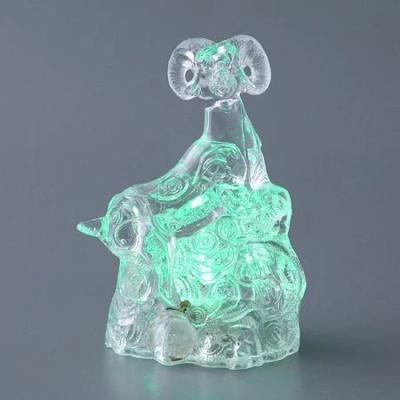 яяяФигурка БАРАН с подсветкой h=12см (224)