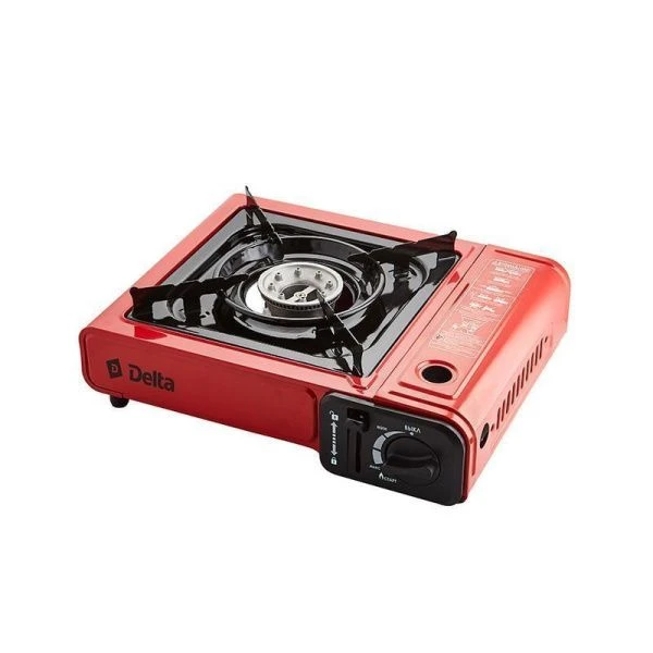 Плитка газовая портативная металл DELTA D-213P (6)
