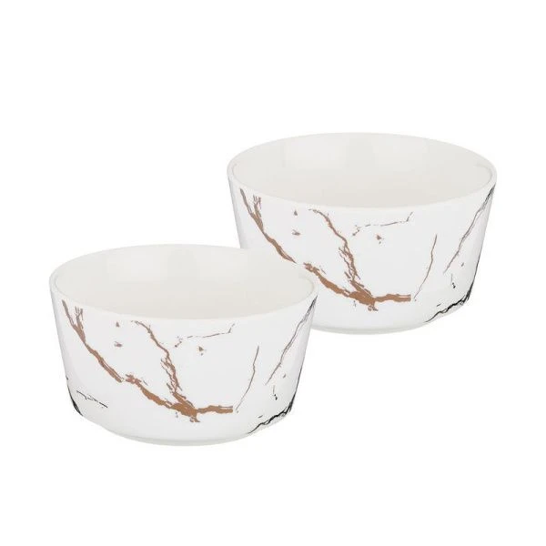 Салатники набор 2пр 11,5*6,5см фарфор FANTASY (24)