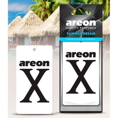 Ароматизатор картонный Areon X VERSION Limited белый Summer Dream (Летняя Мечта) XV13