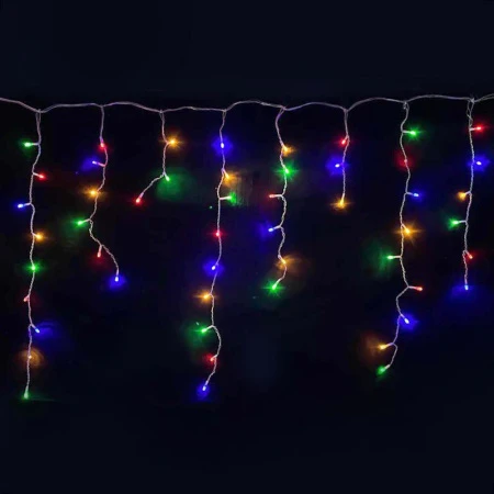 Гирлянда эл. уличная 2*0,5м 350LED разноцветный 31В с трансформатором 100-220В JC-15361 (60)