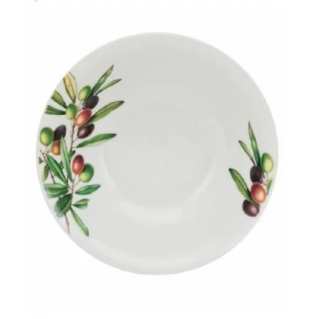 Салатник 360мл 15,5см фарфор ОЛИВКИ круглый (12/96)