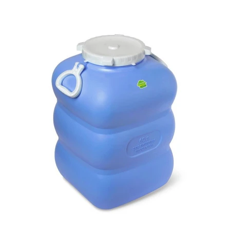 Бочка 60л пластик ГРАНДЕ с ручками С905/912 фиолетовая (2)