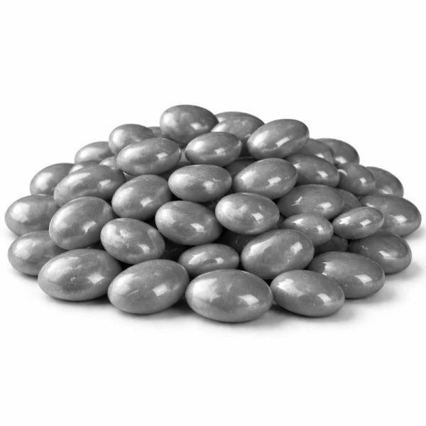 Галька декоративная 8-12мм серая 350г (15)