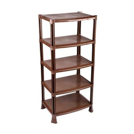 Полка для обуви 5 секций 1008*510*350мм пластик Эконом (4)