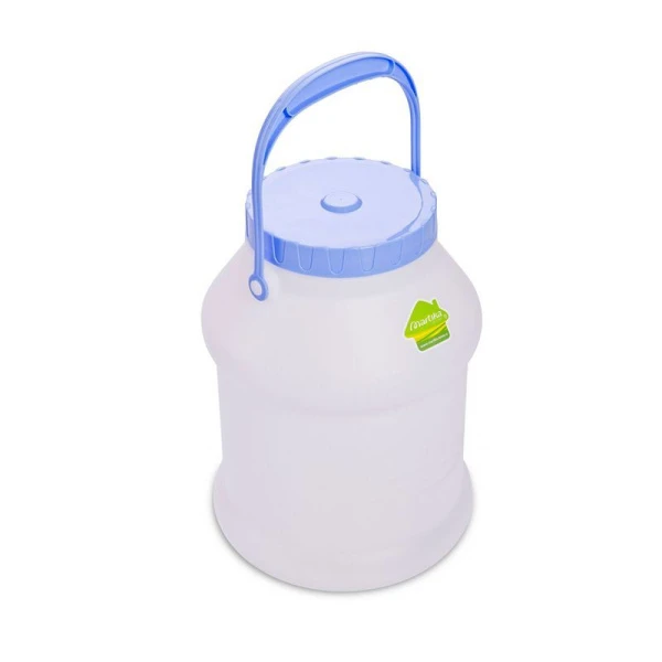 Бидон 5л пластик ПРОСПЕРО белый С926БЕЛ (16)