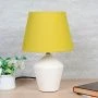 Лампа настольная с абажуром керамика 34см YM220312 (24)