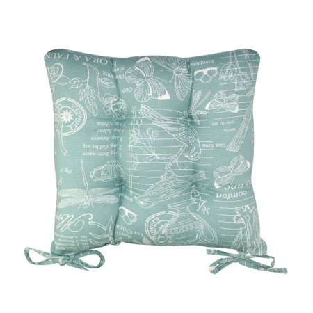 ВЕРСАЛЬ АКВАМАРИН Сидушка на стул (табурет) рогожка 40*40(+-5 см) с завязками LeSonnet арт. 6 ВЫВОД ВЕРСАЛЬ АКВАМАРИН Сидушка на стул (табурет) рогожка 40*40(+-5 см) с завязками LeSonnet арт. 6 ВЫВОД