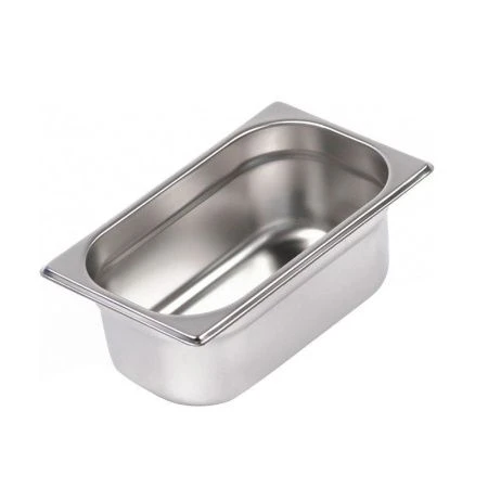 Гастроемкость 0,8мм нерж.сталь 1/4*4'' 265*164*100мм без крышки (10/6/24)
