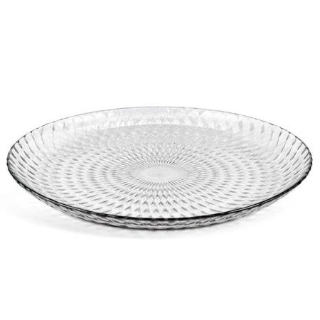 Тарелка мелкая 25см стекло ИДИЛЛИЯ обеденная (18)