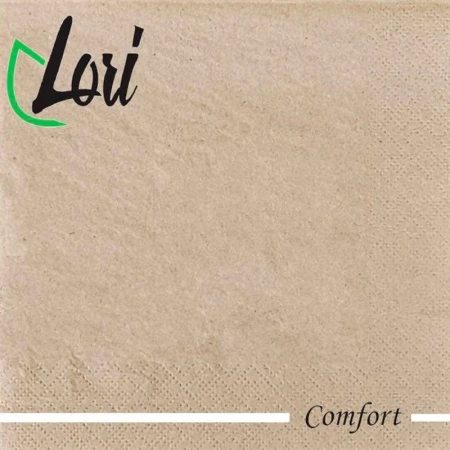 Салфетки бумажные Лори Колор 20шт. 2-х слойные 33*33 крафт 56000 (16)