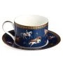 Чайный набор 2пр фарфор Horse club на 1 персону 300мл (36)