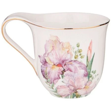 Чайный набор 2пр фарфор IRISES на 1 персону 275мл (24)