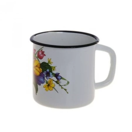 Кружка 1л эмаль ВЕСЕННИЙ БУКЕТ 0107/2 (18) Кружка 1л эмаль ВЕСЕННИЙ БУКЕТ 0107/2 (18)