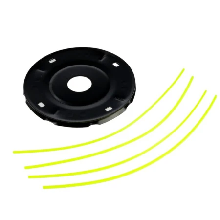 Катушка для триммера универсальная паук, леска пластик 2,4-3 мм ТУНДРА (50)